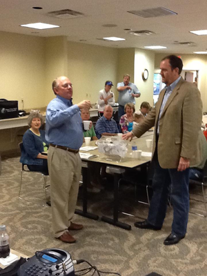 Mayor Bill Ham and Judge Jim McLaughlin