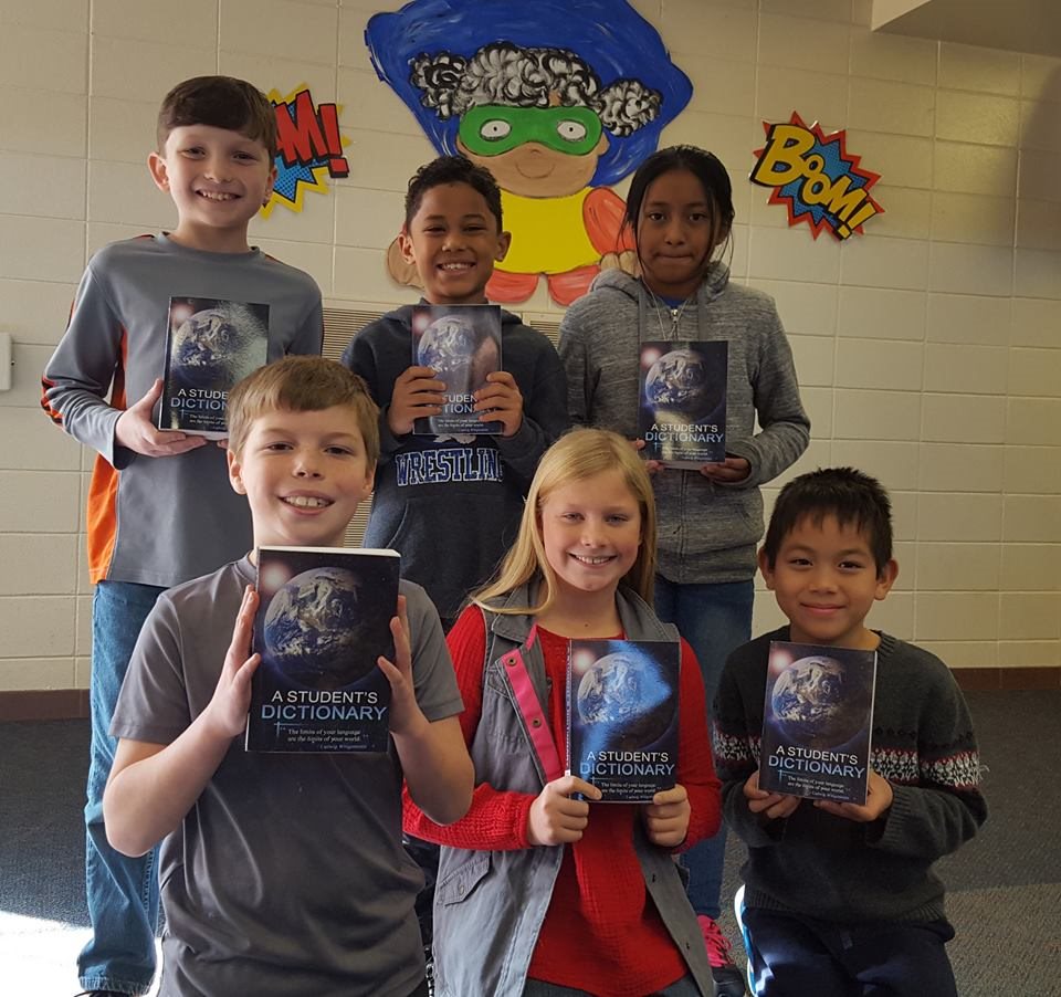 Rotarians explain the dictionary program